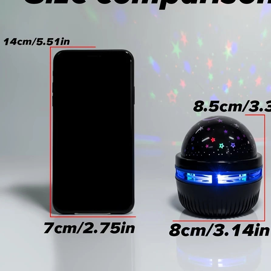 Lush™Moon Magic Disco Ball Projector