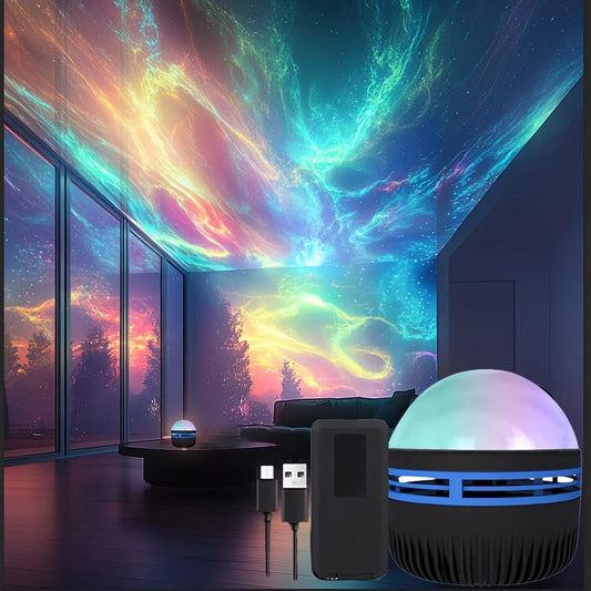Lush™Aurora Borealis Projection Lamp