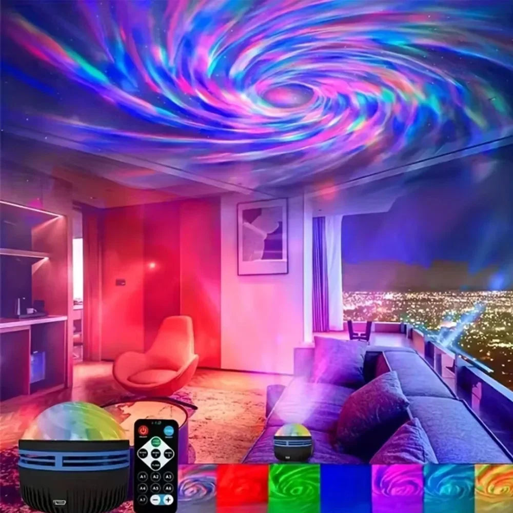 Lush™Northern Lights Rotating Projector Lamp