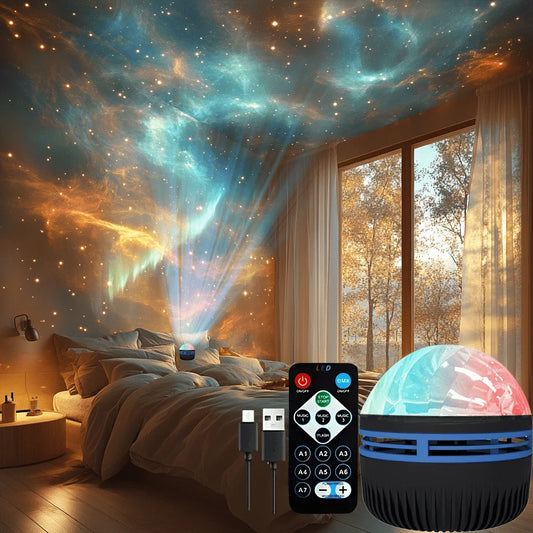 Lush™7-Colour Aurora Starry Sky Projector