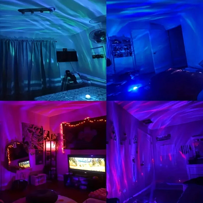 Lush™RGB Galaxy Aurora Projector