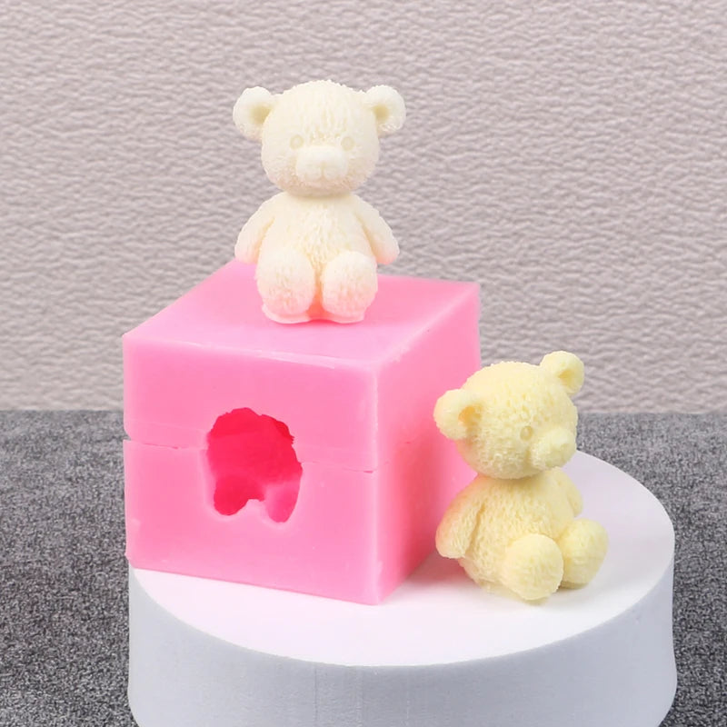 Lush™ 3D Bear Silicone Mould