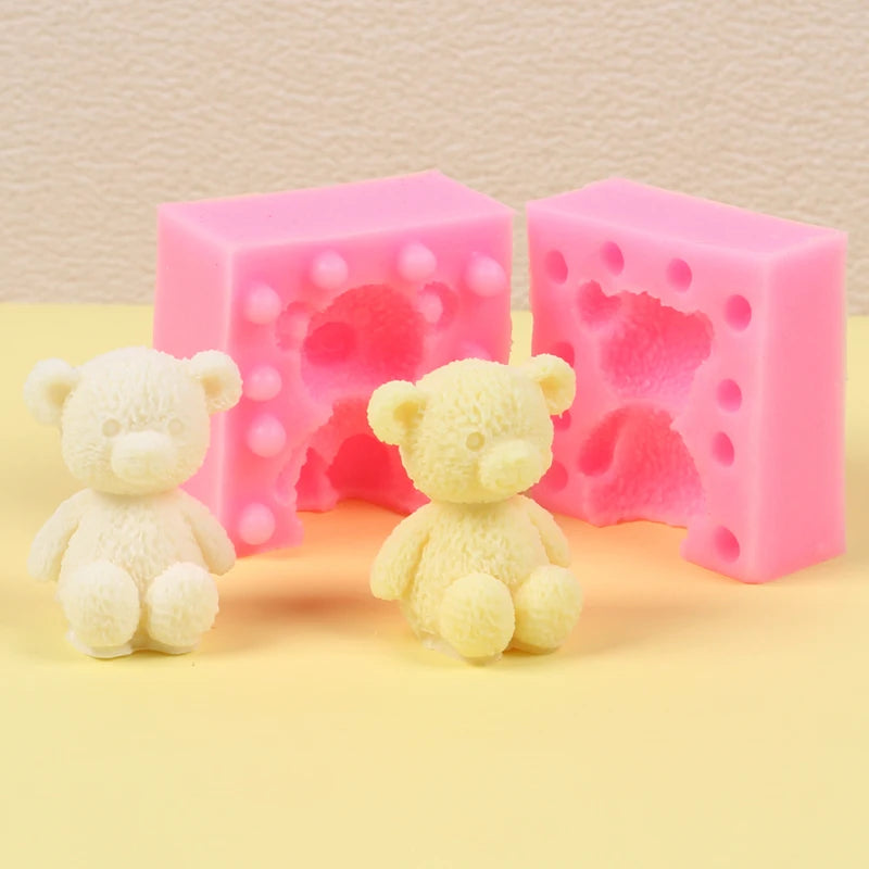 Lush™ 3D Bear Silicone Mould