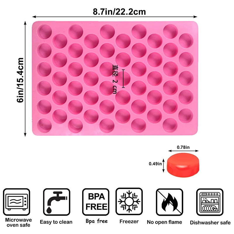 Lush™ Round Silicone Mould