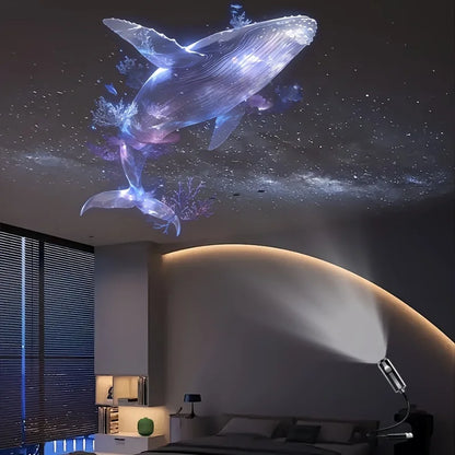 Lush™Whale & Butterfly Pattern Night Projector