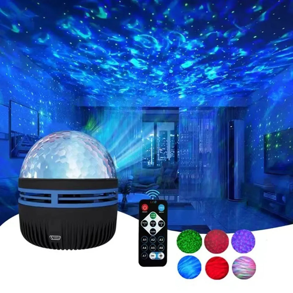 Lush™Northern Lights Rotating Projector Lamp