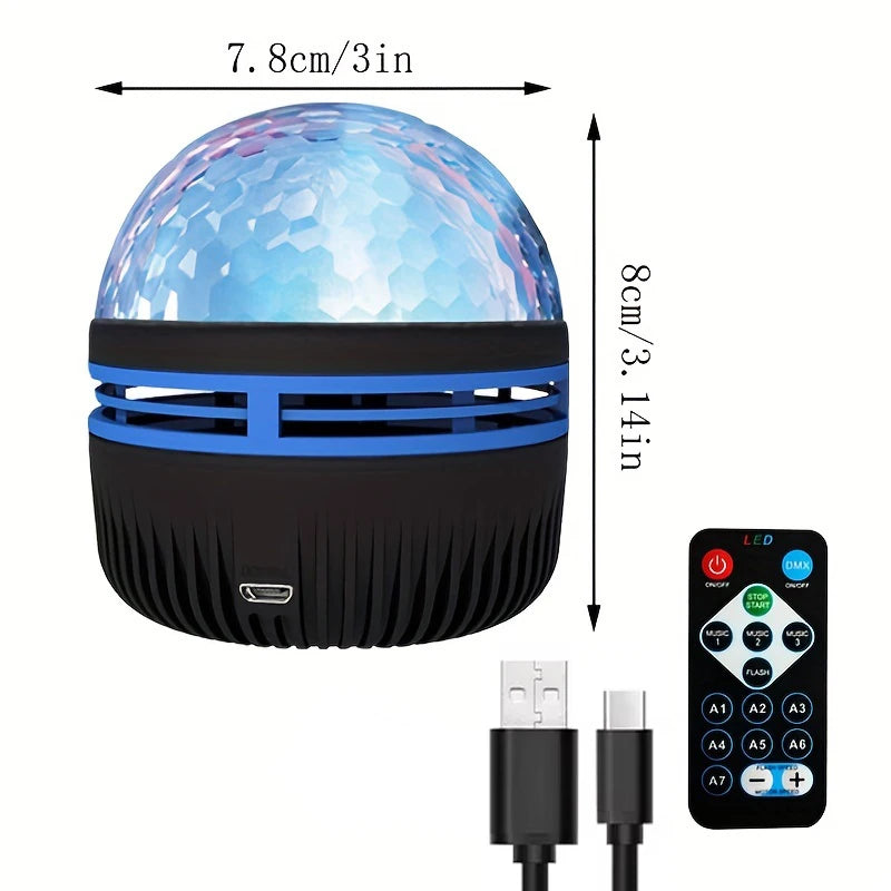 Lush™Galaxy Projector Aurora Night Light